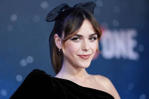 Kiernan Shipka at the premiere of Amazon MGM Studios Red One