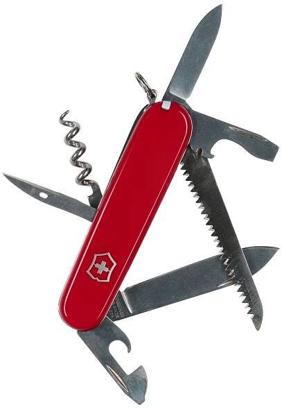Kapesní nůž Victorinox Camper - red/red