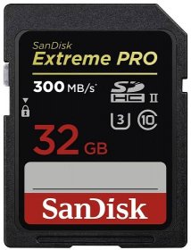 SanDisk Extreme Pro SDHC 32GB 300MB/s UHS-II