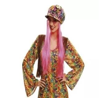 cepice hippie s vlasy