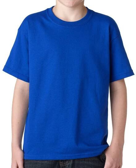 Gildan 5000Y Heavy Cotton T-Shirts for Children.