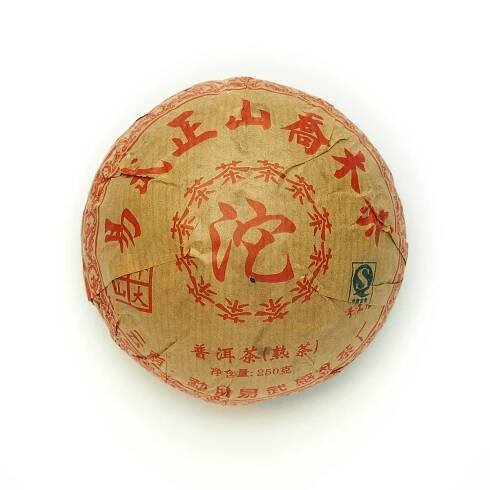 2009 Shu Yun Lao Gu Shu - Shu Puerh Beeng Cha - Tea Mountain