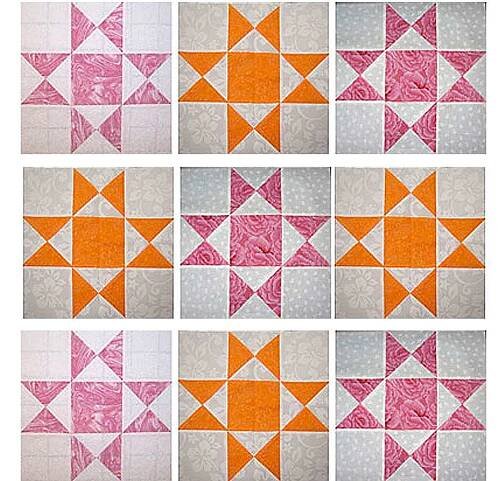 Learn How Easy It Is to Make 12" Ohio Star Quilt Blocks