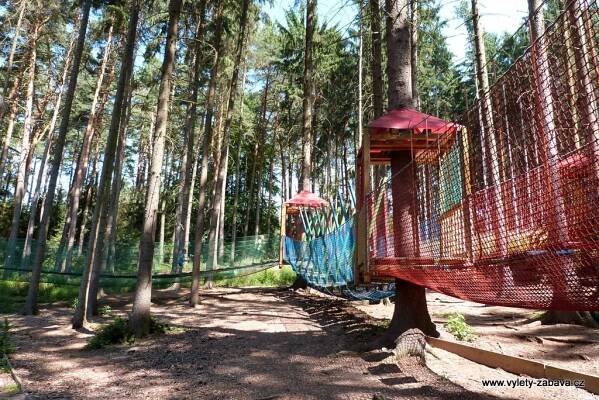 Lanáček – lanové centrum pro děti v ZOO Olomouc – Svatý Kopeček