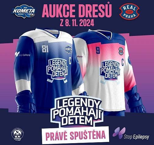 Aukce spuštěna! Vydražením dresů a puků z rozlučky Tomáše Vincoura podpoříte dobrou věc