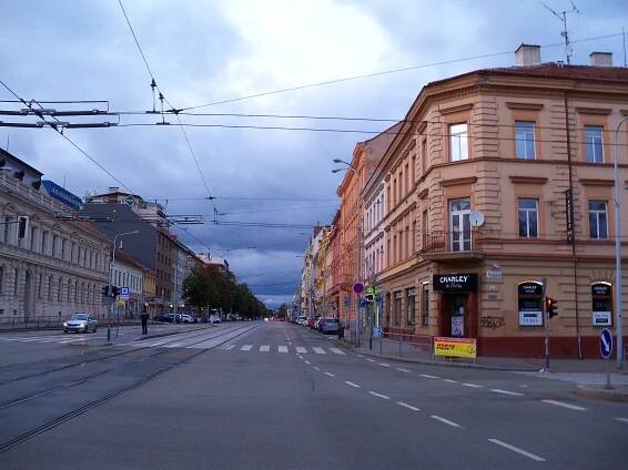 Fotografie - Brno - roh Štefánikovy a Pionýrské ulice - 26.09.2020