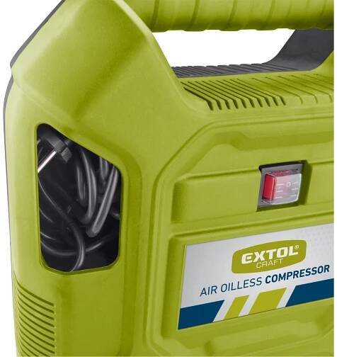 Pístový kompresor Extol, 1100 W
