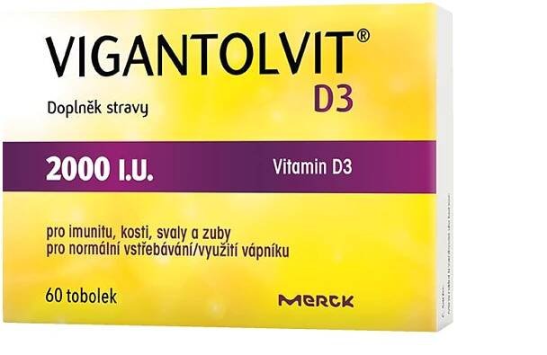 Doplněk stravy tobolky Vigantolvit D3 v akci levně | Kupi.cz