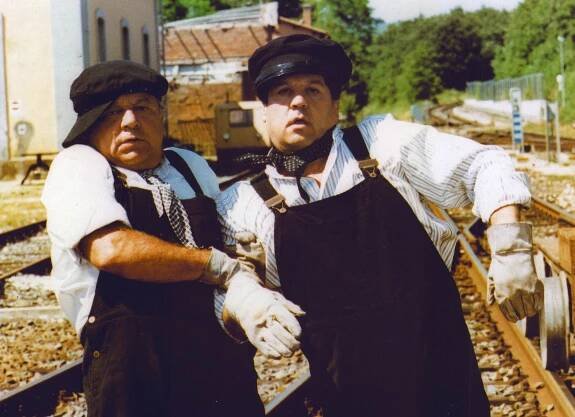 Bláznivá komedie - Z filmu - Paolo Villaggio, Renato Pozzetto