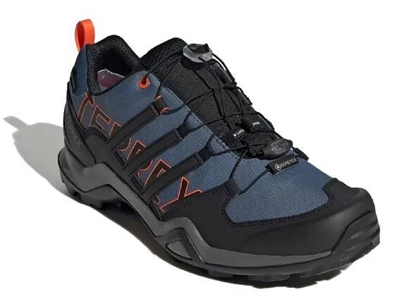 Pánské trekové boty Adidas Terrex Swift R2 GTX M IF7633 - wonder steel core/black semi/impact orange - Sportovna