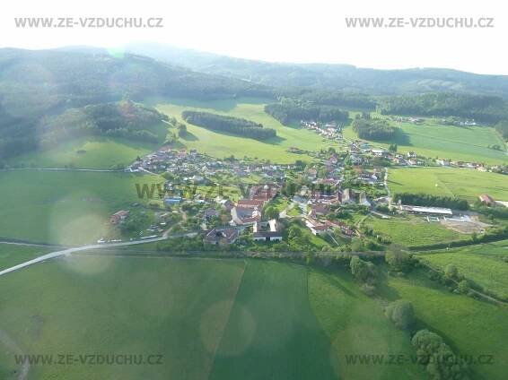 Fotografie ze vzduchu - Fotografie obcí P až Ž - Srnín