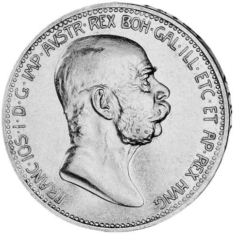 František Josef I. - Výroční 1 Koruna z roku 1908