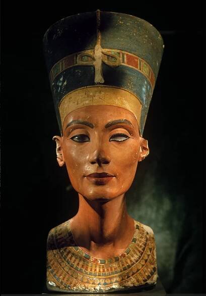 Perhaps the most famous portrait in the world at Berlin's Neues Museum, this bust of Nefertiti was found in 1912 by German archaeologist Ludwig Borchardt.