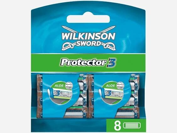 Wilkinson Sword Protector 3 Razor Blades | Order Online UK