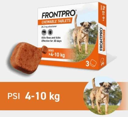 Veterinární antiparazitika Frontpro