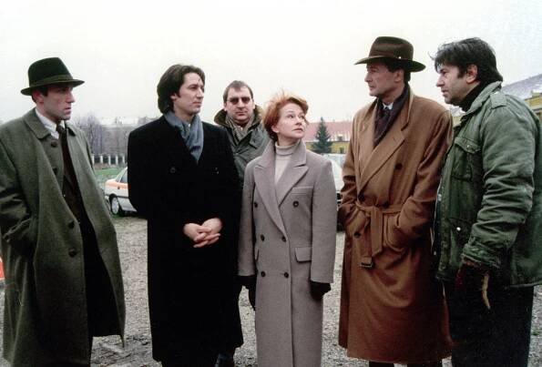 Komisař Rex - Mrtvá ze Schönbrunnu - Z filmu - Karl Markovics, Tobias Moretti, Wolf Bachofner, Gertraud Jesserer, Karlheinz Hackl, Hanno Pöschl