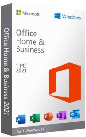 Microsoft Office 2021 Home & Business pro Windows PC
