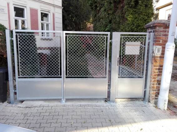 Dvoukřídlé brány a branky – Zámečnictví Aleš Duchoň