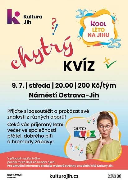 CHYTRÝ KVÍZ (Kool léto) - Náměstí Ostrava-Jih