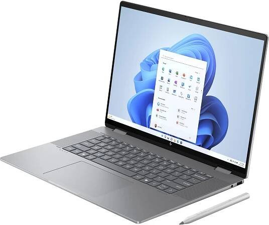 HP ENVY x360 16-ad0001nc Meteor silver Aluminum Celokovový