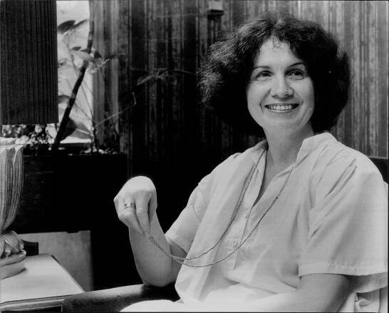 Canadian prizewinning author Alice Munro, at the Sebel Town House.