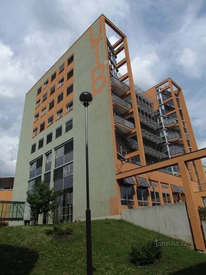 Zlín - budova UTB - Fakulta aplikované informatiky