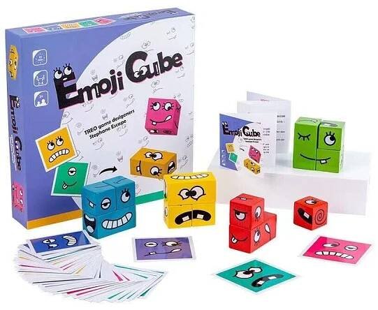 Hra - měnící obličej - Emoji Cube - iskay.cz