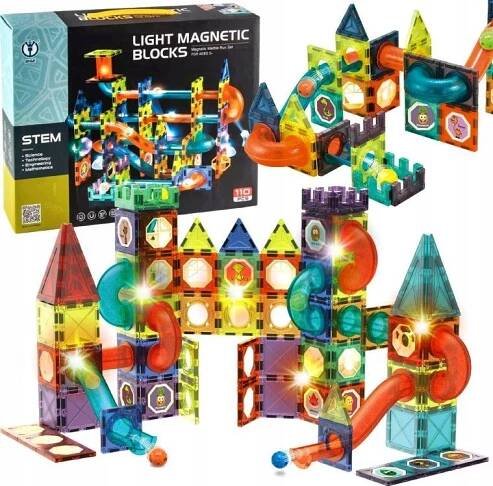 Dige Toys Light Magnetics Blocks 110 ks