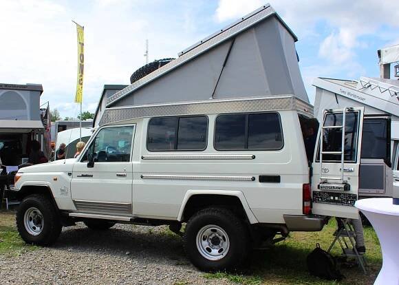 Pop-top Toyota Land Cruiser from Tom's Fahrzeugtechnik
