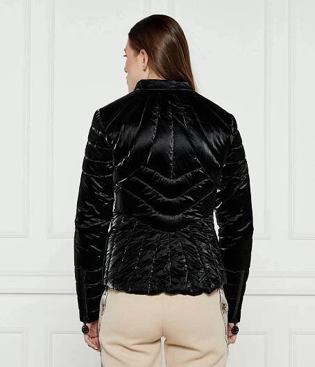 Bunda HELENA GUESS | černá Slim Fit W5RL61 WH0V0