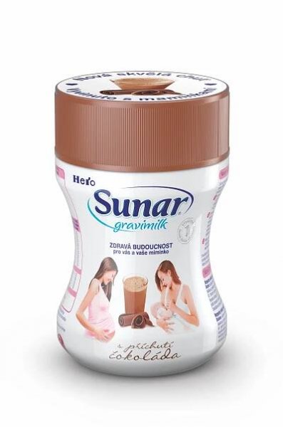 Sunar Gravimilk s přichutí čokoláda 300 g