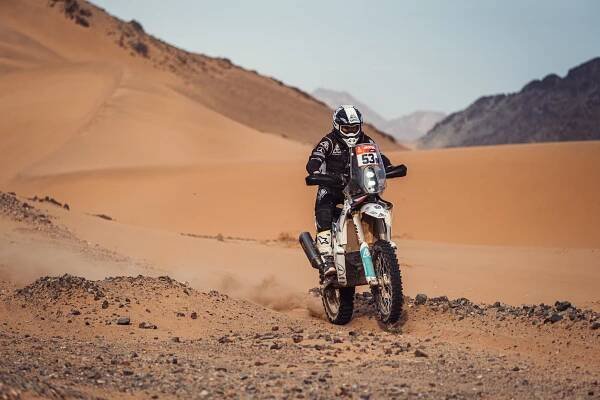 Libor Podmol na Rallye Dakar