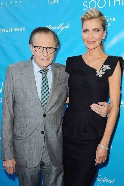 Larry King and wife Shawn King