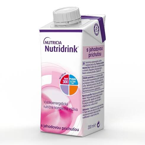 Nutridrink s příchutí jahodovou 200 ml