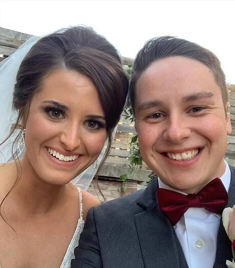Christopher Bell and wife Morgan Bell