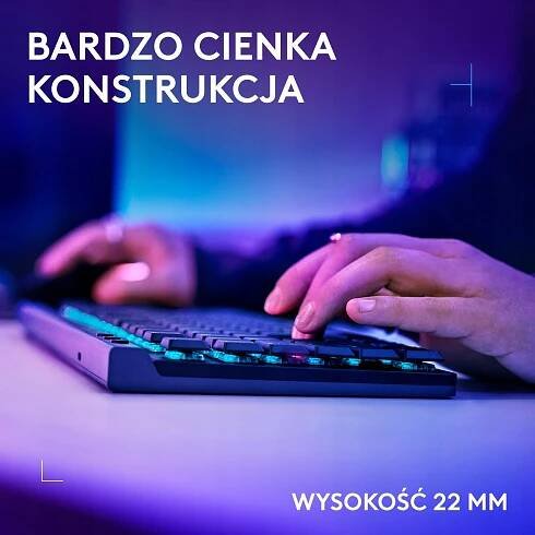 Klávesnice LOGITECH G515 Lightspeed TKL Černá Typ klávesnice mechanická