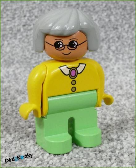 Lego® Duplo® Figurka Babička Starší Typ