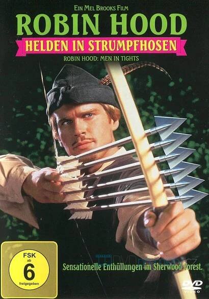 Bláznivý příběh Robina Hooda (DVD) - DOVOZ | DVD-PREMIERY.CZ