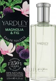 Koupit Yardley Magnolia & Fig - Toaletní voda na makeup.cz — foto 125 ml