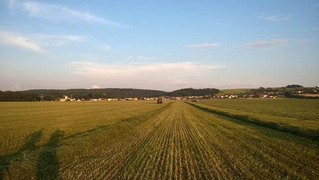 Sklizeň senáže | ZEMĚDĚLSKÁ a.s. Opava-Kylešovice