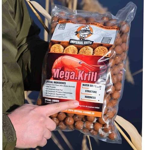 Imperial Baits Boilies Mega Krill 30mm 1kg | Rybářství Carpio