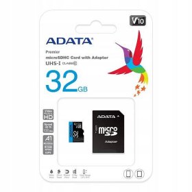 ADATA 32GB MicroSDHC karta s adaptérem jen za 199 Kč