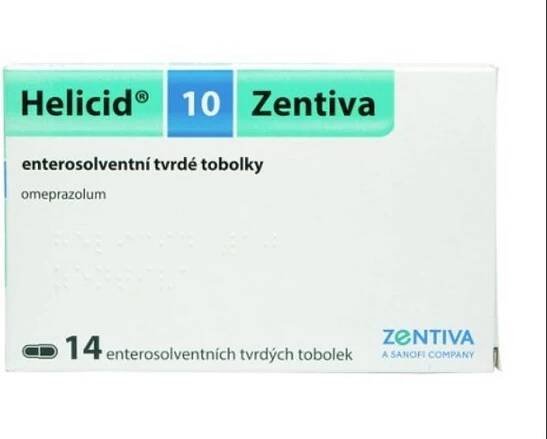 HELICID POR 10MG CPS ETD 14 I
