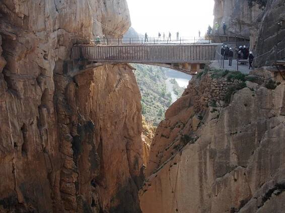 soutěska Caminito del rey