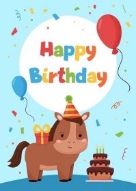 20 Happy Birthday Horse Images birthday card, happy birthday, horse images Horsezz