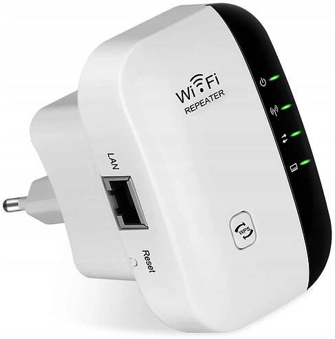 Zesilovač signálu Wi-FI Výkonný opakovač přístupového bodu Router 300 Mb/s 2.4 GHz