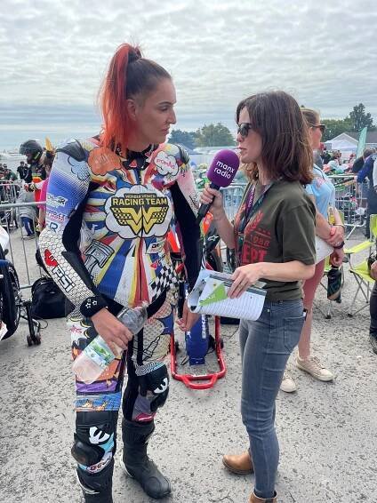 Veronika Hankocyová na MANX GRAND PRIX ISLE OF MAN | Slovenská motocyklová federácia
