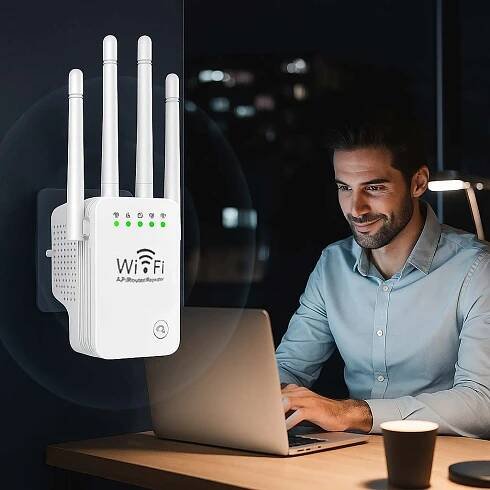 300Mbps WiFi Opakovač - Rozšiřte dosah vaší WiFi sítě