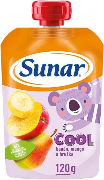 Ovocná kapsička Cool hruška, mango a banán