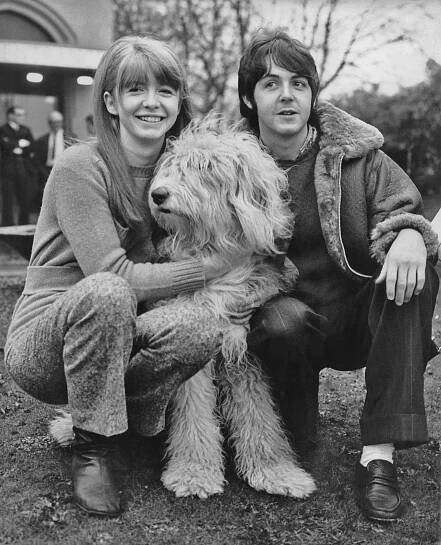 Jane Asher and Paul McCartney in 1967